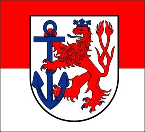 Flagge von Düsseldorf